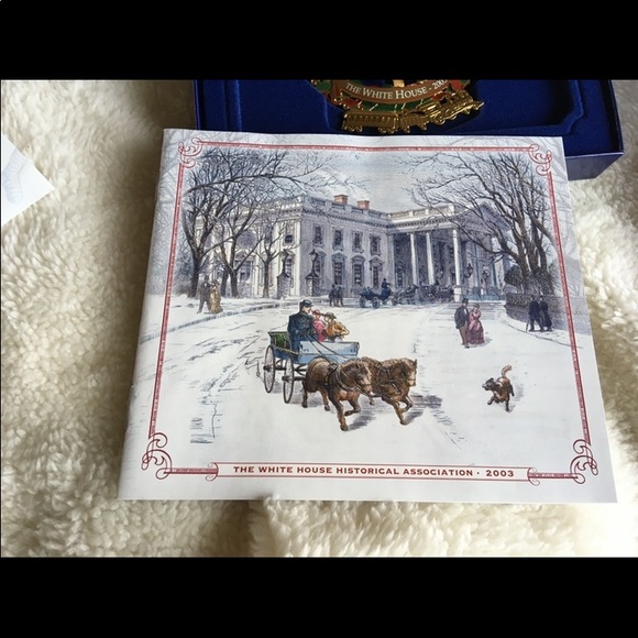 NIB, Authentic White House Christmas Ornament - Picture 3 of 3
